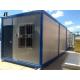 Long Life Span Strength Steel Flat Pack Mobile Container House with Steel Box Design