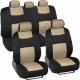 Gray Passenger Car Seat With Armrest  / Black And Brown Back Passenger Seat