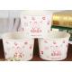 Big Custom Disposable Paper Bowls Hot Food Cup With Plastic Lid