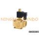 0955505 1'' NO Brass Solenoid Valve For Water Air Gas 24V 110V 220V