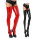 Sexy Women's Hot Faux Leather Thigh High Stockings sexy girls long socks for women