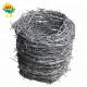 10-200m Length Per Coil Galvanized Barbed Wire Protection Customizable