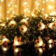 50 LEDS Solar Garden LED Fairy String Lights Honey Bee Fairy String Lights