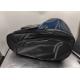 Black Polyester Racket Sports Bag With Shoe Compartment