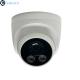 Mini indoor POE 5.0MP 20m IR distance 2MP 3.6mm fixed lens H.265 1080P plastic case network dome CCTV camera