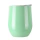Light Green Double Wall Insulated Tumblers , Leak Proof Insulated Tumbler 12oz