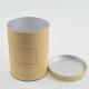 Decorative ODM Service Linen Texture Candle Tube Packaging