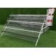 Cold Galvanized Durable Raising Chickens Egg Laying Cage 120Birds