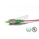 2.0 / 3.0 Mm Fiber Optic Pigtail , FC Simplex Fiber Patch Cord Custom Length