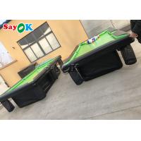 Inflatable Bowling Game 0.9mm PVC Air Sealed Inflatable Pool Table With Stand