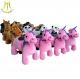 Hansel low price soft stuffed animal car ride on horse toy for shopping mall