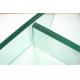 Blue 10mm / 8mm laminated Tempered Safety Glass Flat  Decorative Glass