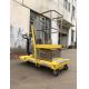 Easy Walking Aerial Work Platform Custom Motorized Wheel AC220V 50HZ