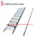 carbon steel Q235 Step Ladder On Scaffolding Galvanized  ISO SGS certificated