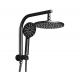 Rainfull Shower Mixer Bathroom Shower System Wall Mounted for Lizhen Hwa-Vic Black Set