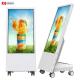 32 1920x1080 350nits Mobile Lcd Digital Signage With Wheels