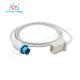 TPU Spo2 Adapter Cable Round 9 Pin To DB9 For Biolight Patient Monitor