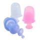 Body Vacuum Therapy Silicone Facial Cupping Set Premium Transparent