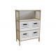 Bamboo And MDF Home Storage Cabinets
