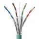 Cat6a Lan Networking Ethernet Plenum Shielded Cable 10G 500MHz SFTP