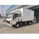 5 Tons SINO HOWO Cold Van Refrigerated Truck Frozen Food Transport Vehicle
