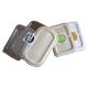 Custom Bagasse Wheat Paper Pulp Storage Box , Biodegradable Sensory Tray
