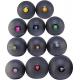 Gym Slam Ball - Weighted Fitness Medicine Ball with Easy Grip Tread
