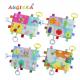 High Safety Cute Color Multipurpose Baby Pacifier Toy Comfortable
