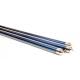 Vacuum Glass Solar Hot Water Tubes , Solar Evacuated Tubes 1500mm / 1800mm Length