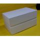 White Personalized Cardboard Gift Boxes Packaging with Lids for Candle / Wine