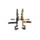 Yellow Metal Item Cell Phone On / Off Flex Cable Ribbon For Sony Xperia Z5 Compact