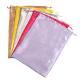 20x12cm Drawstring Satin Gift Bag For Jewelry Screen Printing