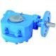 High Efficiency Blue Color Electric Actuator Valve Gear Operator Stainless Input Shaft