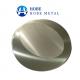 Alloy 1050 Aluminum Round Circle Wafer Discs Plate For Making Aluminum Pot Lamps