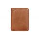 Practical Reusable Leather Card Case , Leakproof Leather Money Clip Card Holder