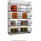 Supermarket Grocery Retail Heavy Metal Display Stand Rack Shelves