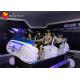 Attractive Blue Fiberglass 6 Seater 9D Simulator Gun Shooting Games 80pcs Movies