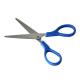 First Aid Supply Medical Scissors With 5cm Graduation Stainless Steel Blue Color For Cutting Bandages Wound Dressings
