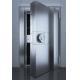 H2000mm W1000mm Fireproof Vault Door , Bank Safe Door With Alarm Device