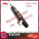 4 Pin Excavator D13 Diesel Inyector Common Rail Injector 21340612 Bebe4d24002 Injector For Renault Trucks VO-LVO Fh12 12.