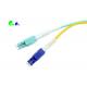 Uniboot LC-LC Duplex Fibre Patch cord  with SM / OS1 / OS2 / OM1 / OM2 / OM3 / OM4 unitube 3.0mm cable