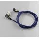 U Elbow Lightning To USB Data Cable For iPhone7 8 X Xs iPad Nylon Braided