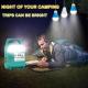 Rechargeable Portable Solar Led Emergency Bulbs Work Lights Charging Lamp 24SMD
