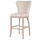 Hot sale of home goods bar stools and high chairs bar, birch wood with linen fabric