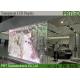Shop Mall Advertising Transparent Video Glass Screen LED P3.91 Hight Resolution