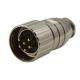 PA66 M23 Connector Male Straight Plug IP67 20A Waterproof Connector