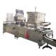 PLC Controlled MAP Tray Sealer Machine For Packing Hot Instant Snack Container