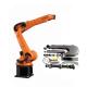 KUKA KR6 R1820 Industrial Robot Arm With Payload Of 16 kg With CNGBS Dress Pack As Pick And Place Machine