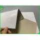 Glossy Coated White Top 400g Duplex Grey Back Board For T-shirt Packing