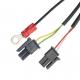 LVDS CABLE HSG 43025-0600 Picth 3.0mm MX to HSG 43025-0200 and RV1.25-4 connector OEM/ODM length Cable Customize